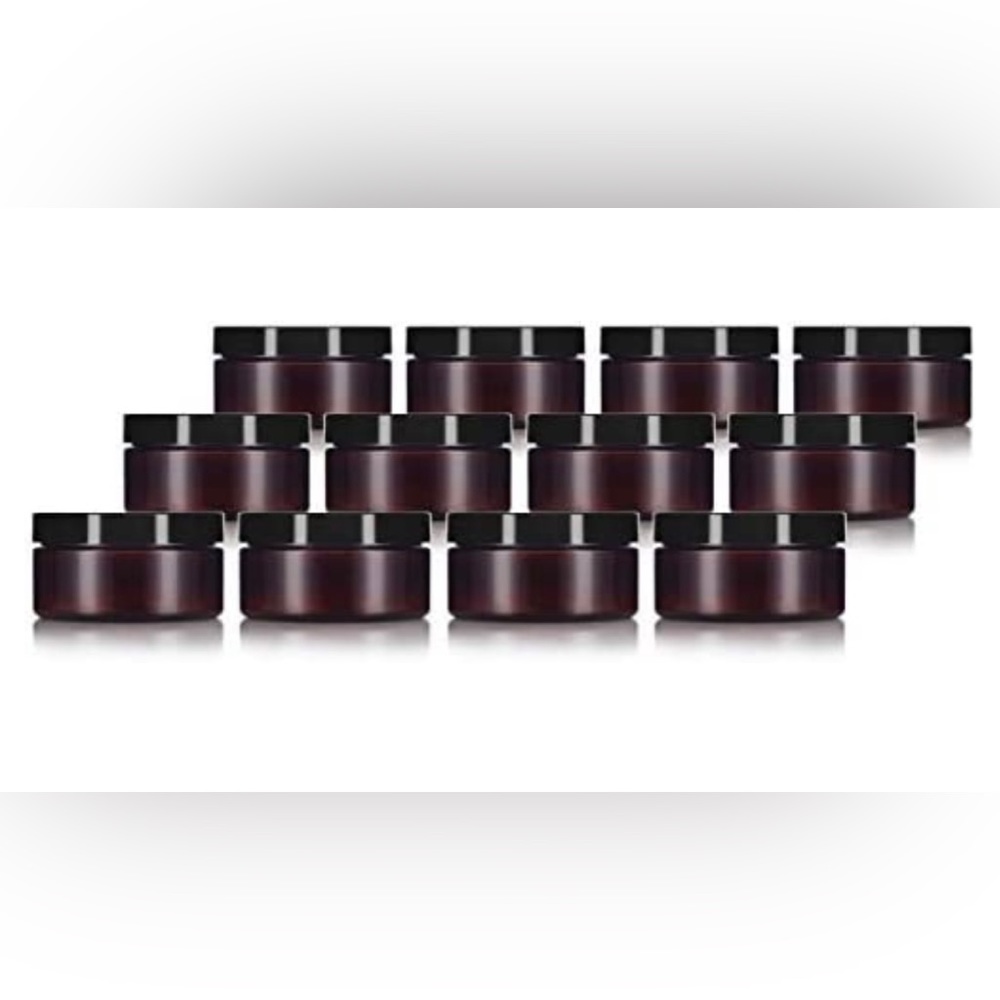 Storage Jars 12 pack Amber - Picture 5 of 7